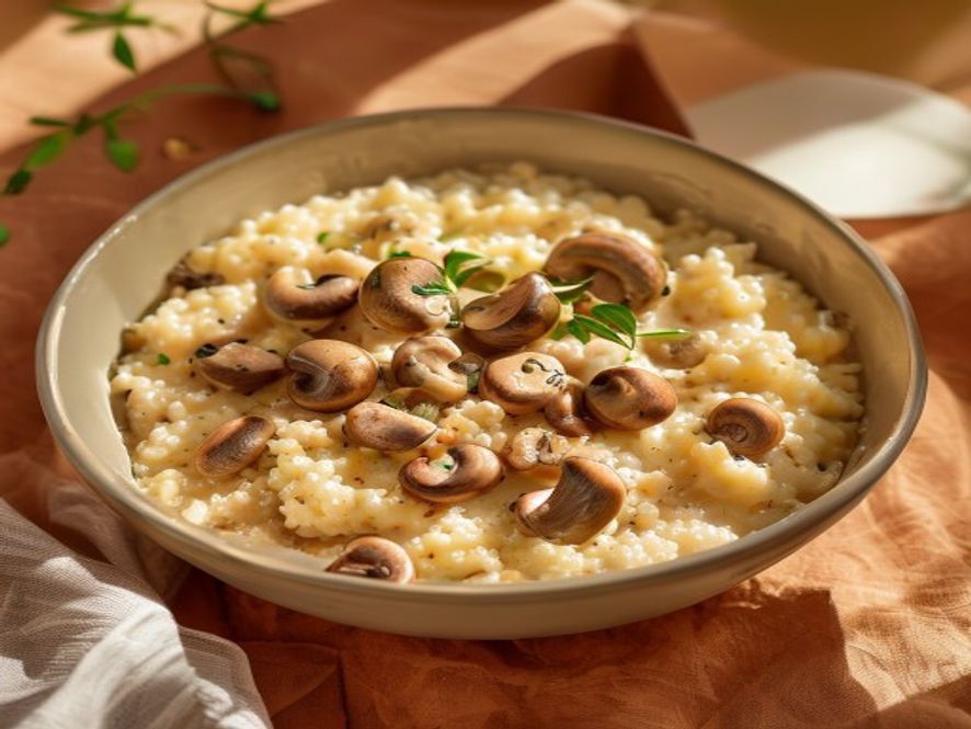 Risotto med sopp